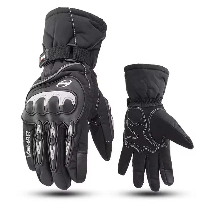 Motorcycle Waterproof Winter Gloves Touch Screen Riding Gloves Cold Protection Warm Anti-fall Gloves