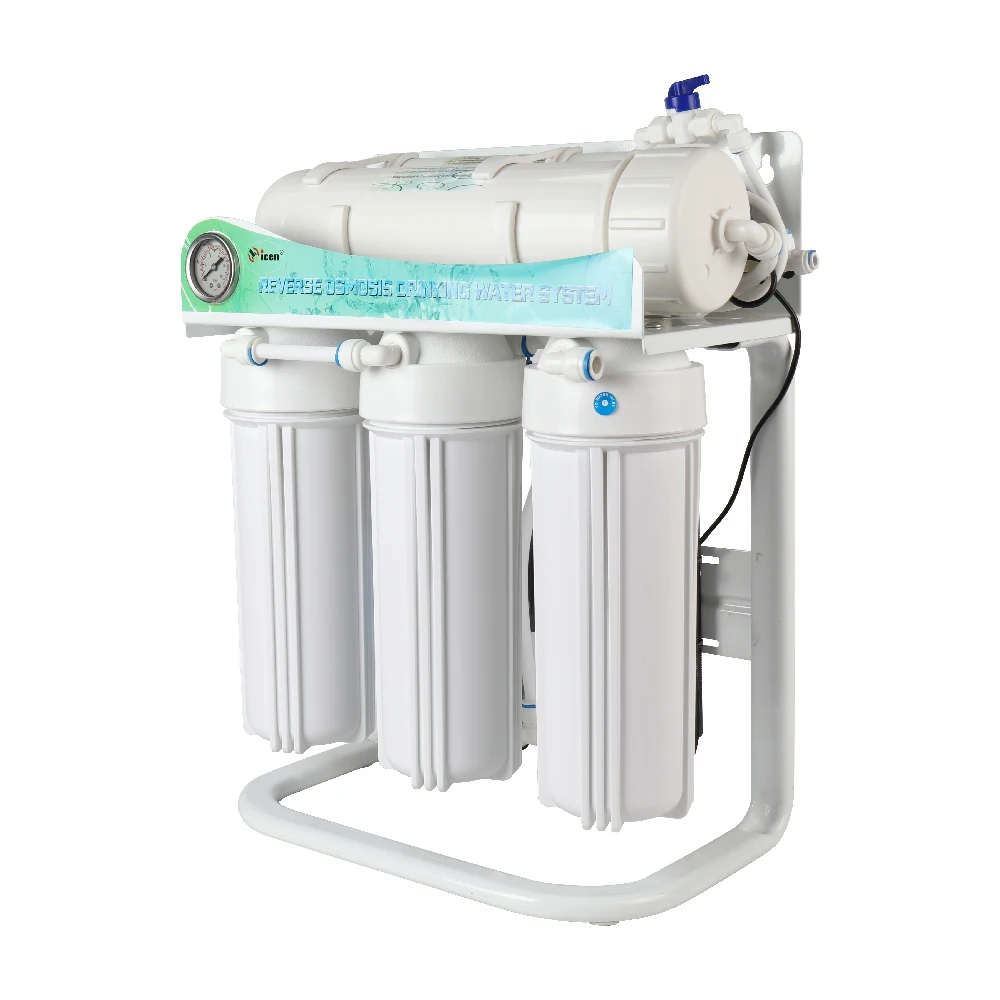 Qicen 400 Gallon 5 Stages Water Purification Systems Ro Filter For home