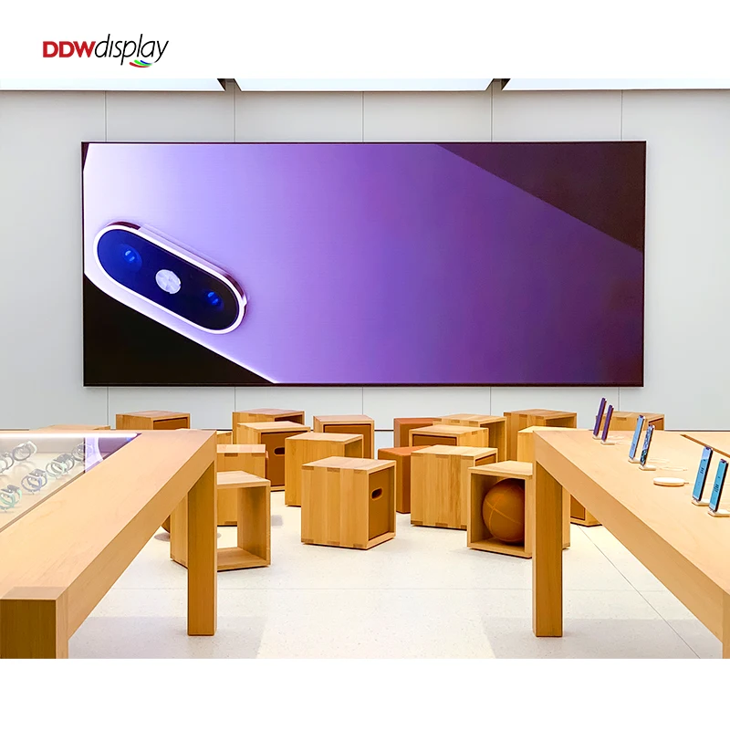 Easy and Quick Installing Indoor Video Wall Panel P1.25 P1.5 P2 P2.5 3840Hz 8k Led Ad Screen for Chain Store Advertising Display