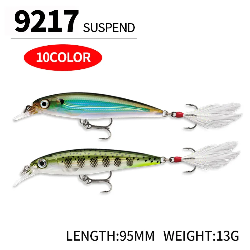 Luya Bait 95Mm/13G High Transmittance Strong Lure Fish Saltwater Top Water Fishing Lures
