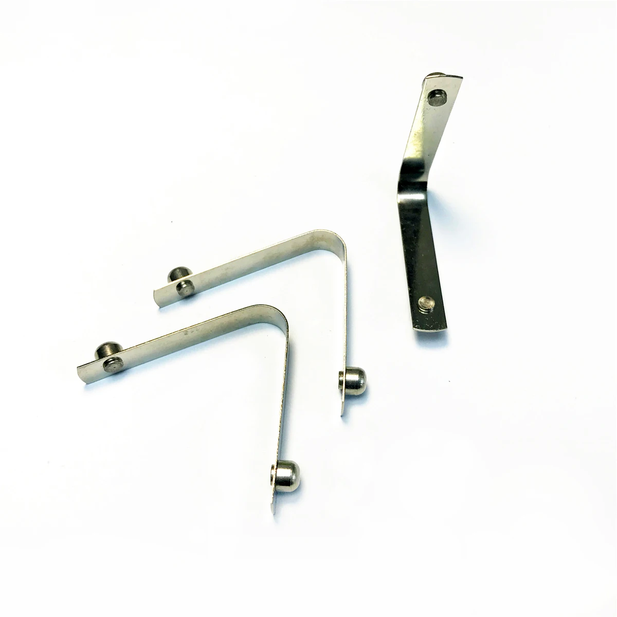 V Shaped Solid Head Stainless Steel Spring Clips
