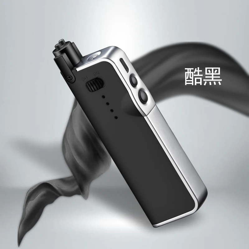 Adjust Length Flashlight Function Electronic Usb Arc Plasma Candle Lighter Camping Cigarros Electronic Modern 60g 102*33*14MM