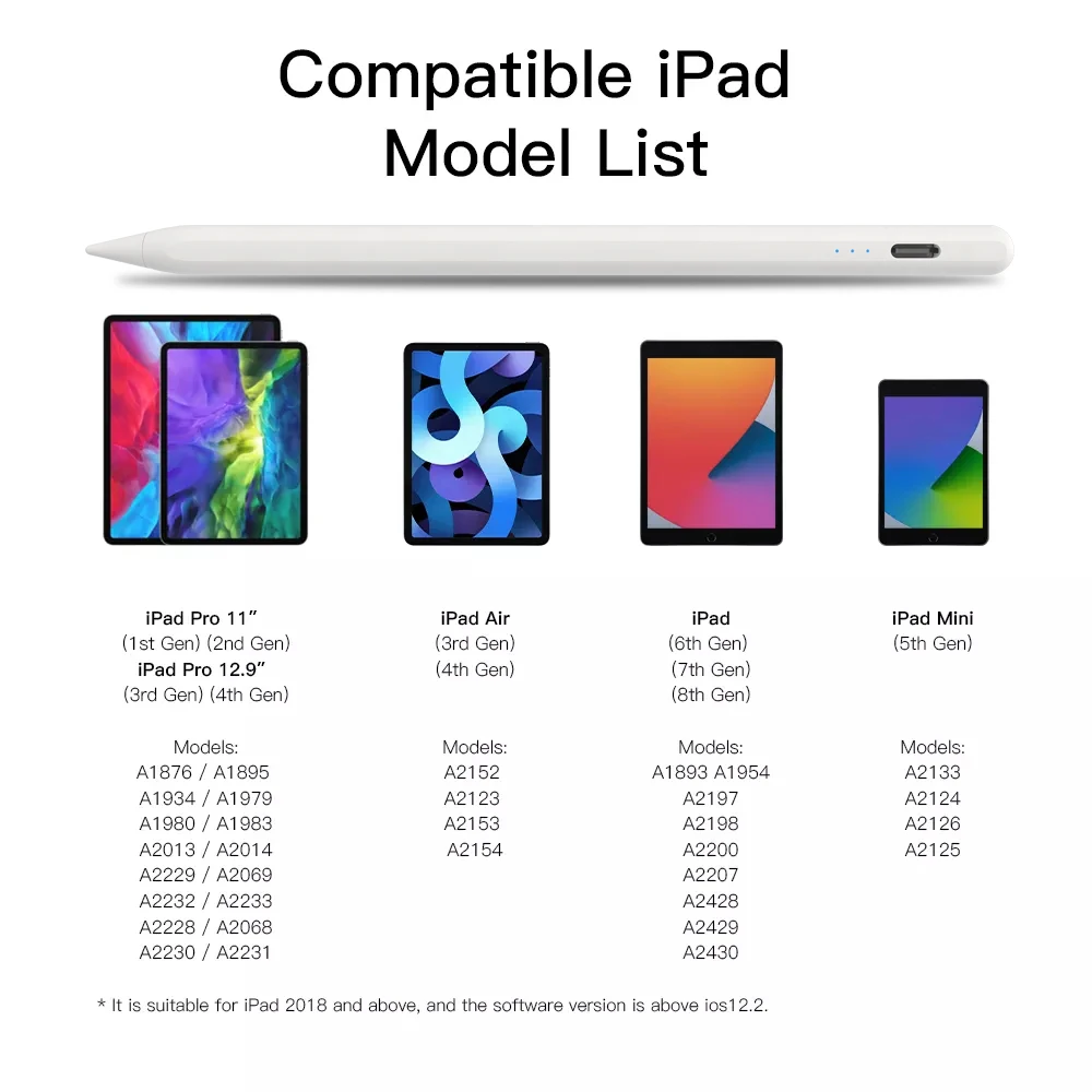 2022 New design magnetic pencil for apple Ipad