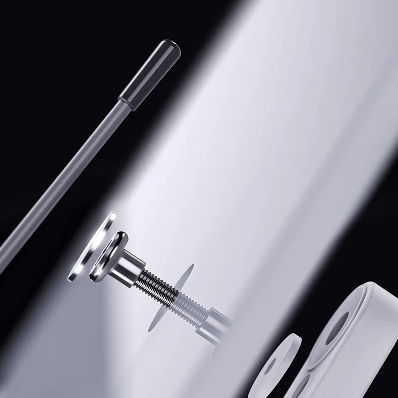 Boneruy Acrylic Reading Stand Metal Base Sturdy Home Office Supplies Adjustable Foldable Cheap Bookend For Desk Books