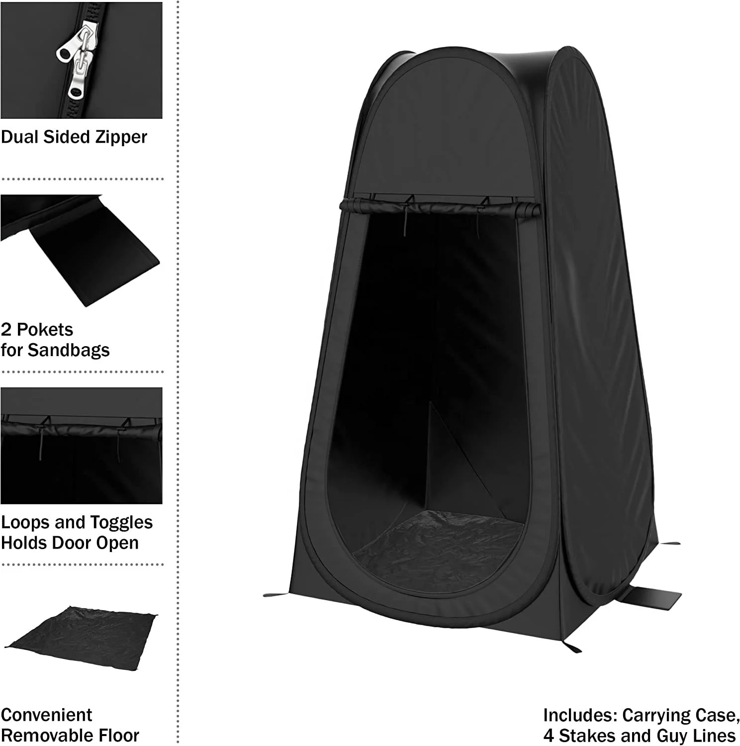 Portable Pop Up Pod Changing Room Privacy Shower Tent