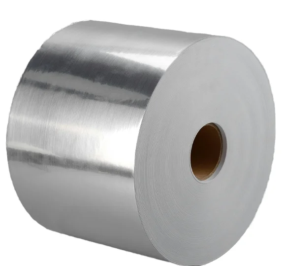 SZJOHNSON  China factory 50 Micron Bright Metallized BOPP Single Sided with rubber self adhesive film