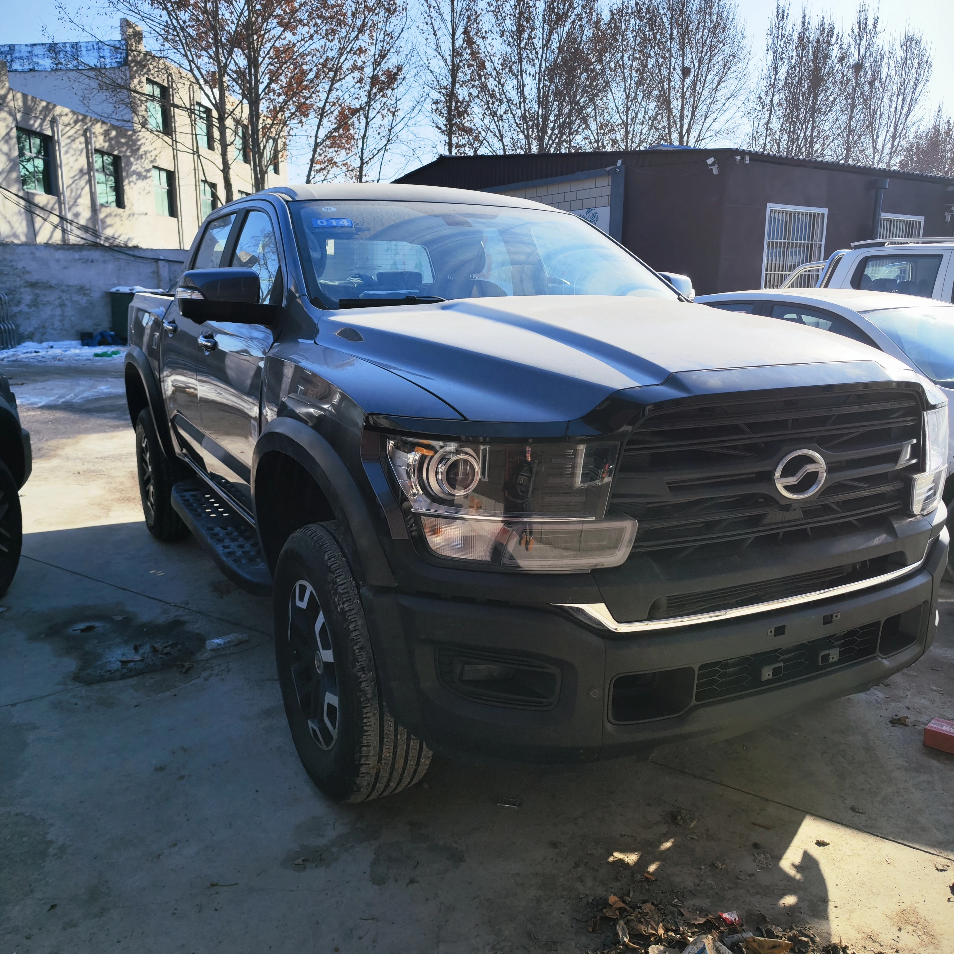 Made in China left hand gasoline automatic truck ZTE 1949 2.3T mini pickup spot sale