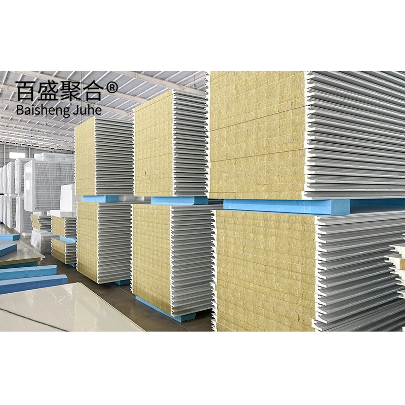 Excellent Quality Low Price Decorative Panels Exterior Wall Insulation Panel Ceiling Rockwool Composite Panel