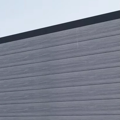 Outdoor waterproof and anti-corrosion wood plastic composite fence board ranch pool privacy WPC fence