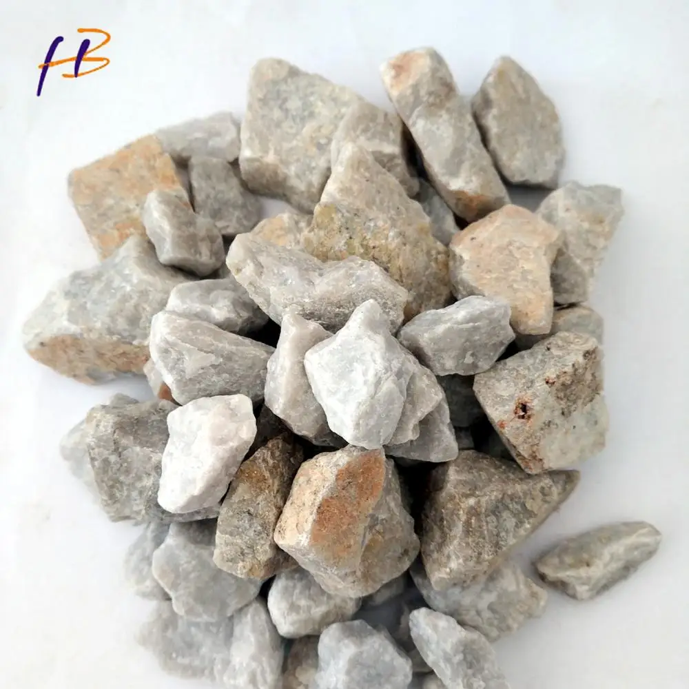 Silica Quartz lumps SiO2 97.5% /Snow White Lumps