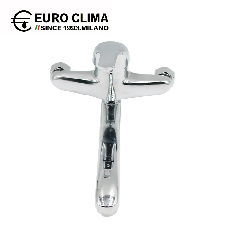 EURO CLIMA 40 Ceramic Spool Water Tap Plastic Outlet Basin Faucet Zinc Alloy Body Wash Basin Tap