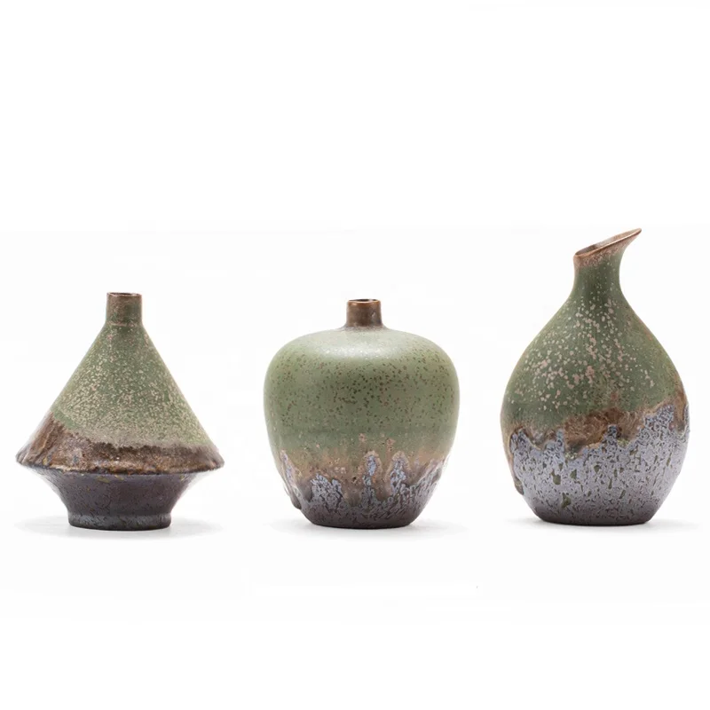 Antique Chinese Ceramic Reproduction Vase Chinese Antique Bronze Vase For Flowers Rustic Small Ceramic Bud Vases