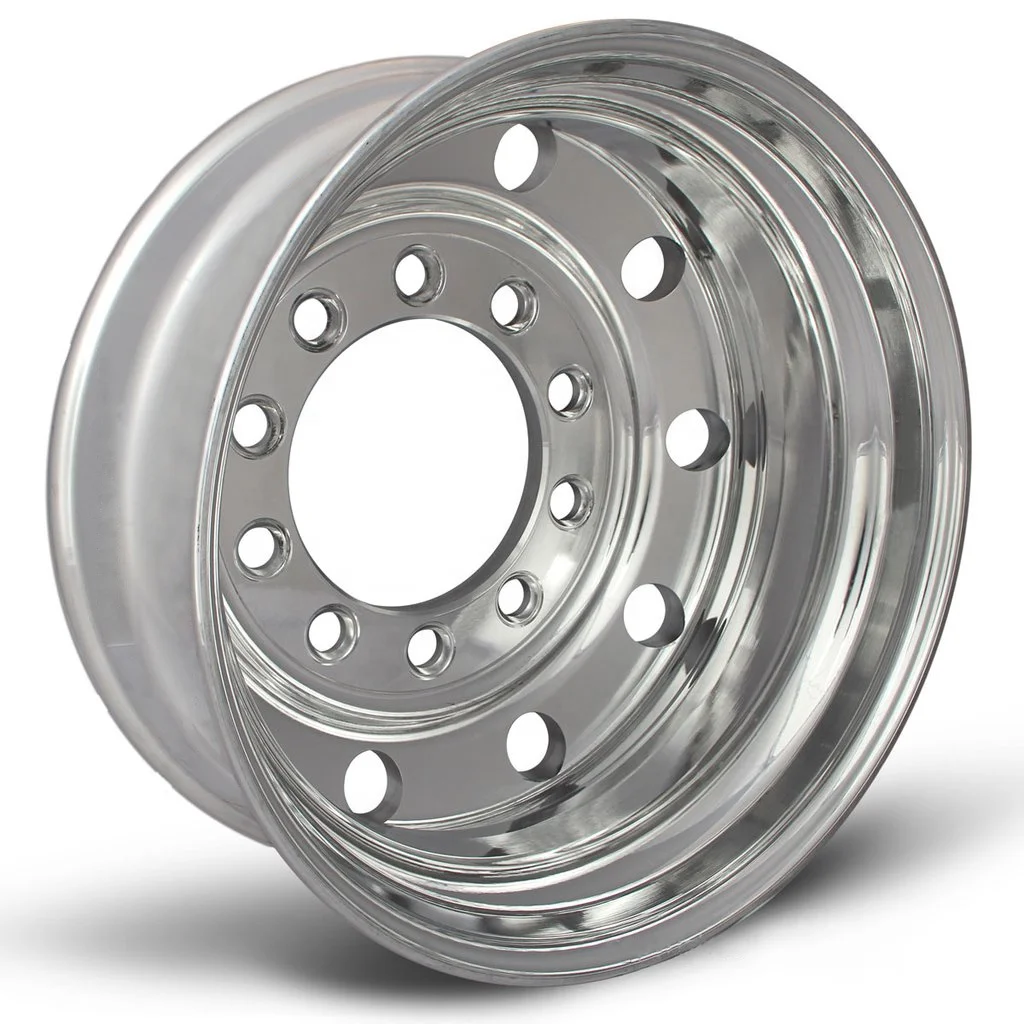OEM Kelun wheels 24.5*8.25 Polished truck and bus forged alloy rims used truck wheel rim dually wheel