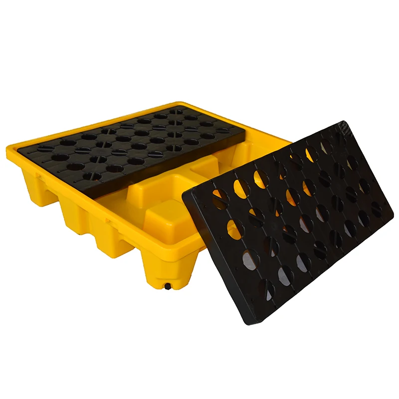Industrial use cheap drum spill containment pallet anti spill pallet