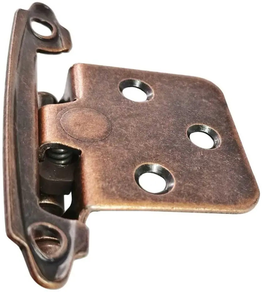 Шарниры для кухонного шкафа, самозакрывающиеся небольшие скрытые сверхпрочные одиночные Пружинные дверные петли