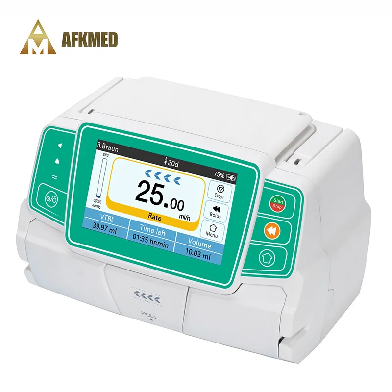 Medical Electric Syringe Pump Single Channel Infusion Syringe Pump