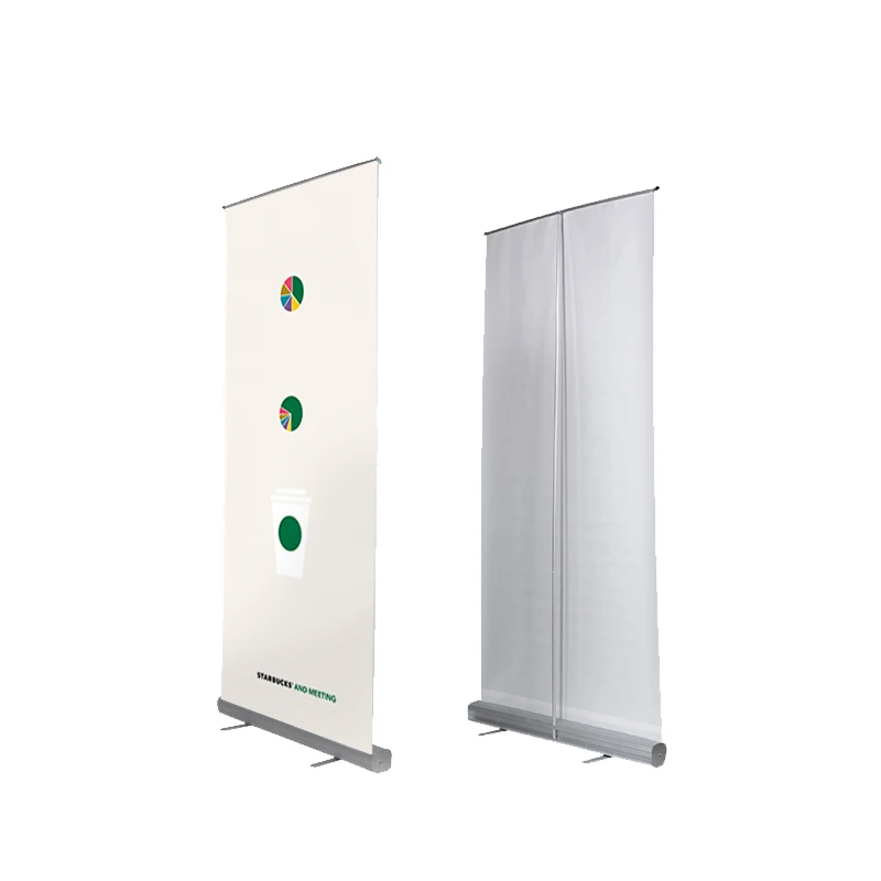 Custom poster display stand digital printing scroll roll up banner