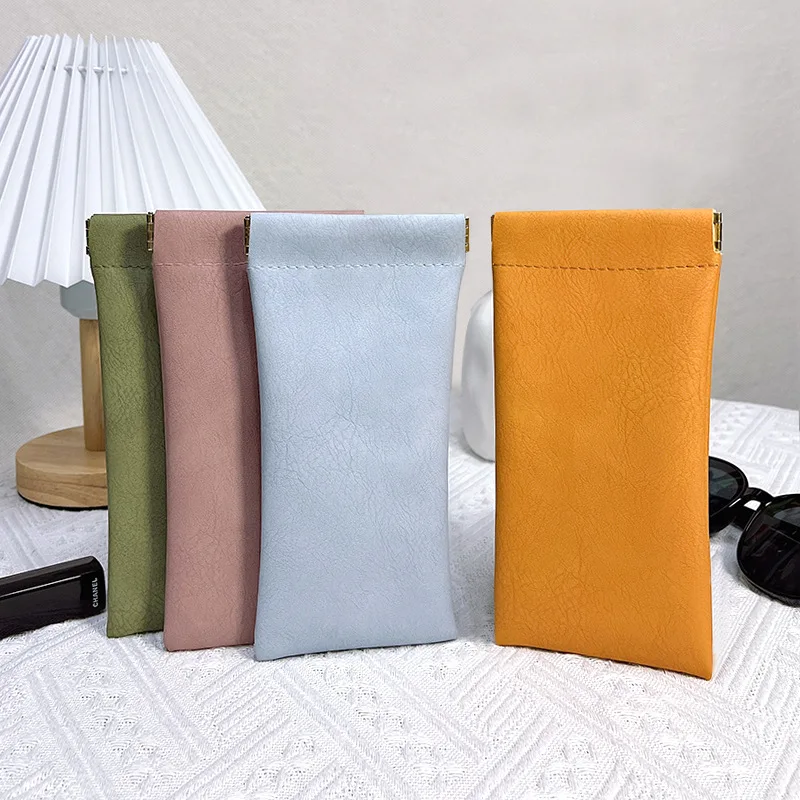 Sunglasses Spectacle Case Glasses PU Leather Box Set sunglass case eyeglasses glasses pouch