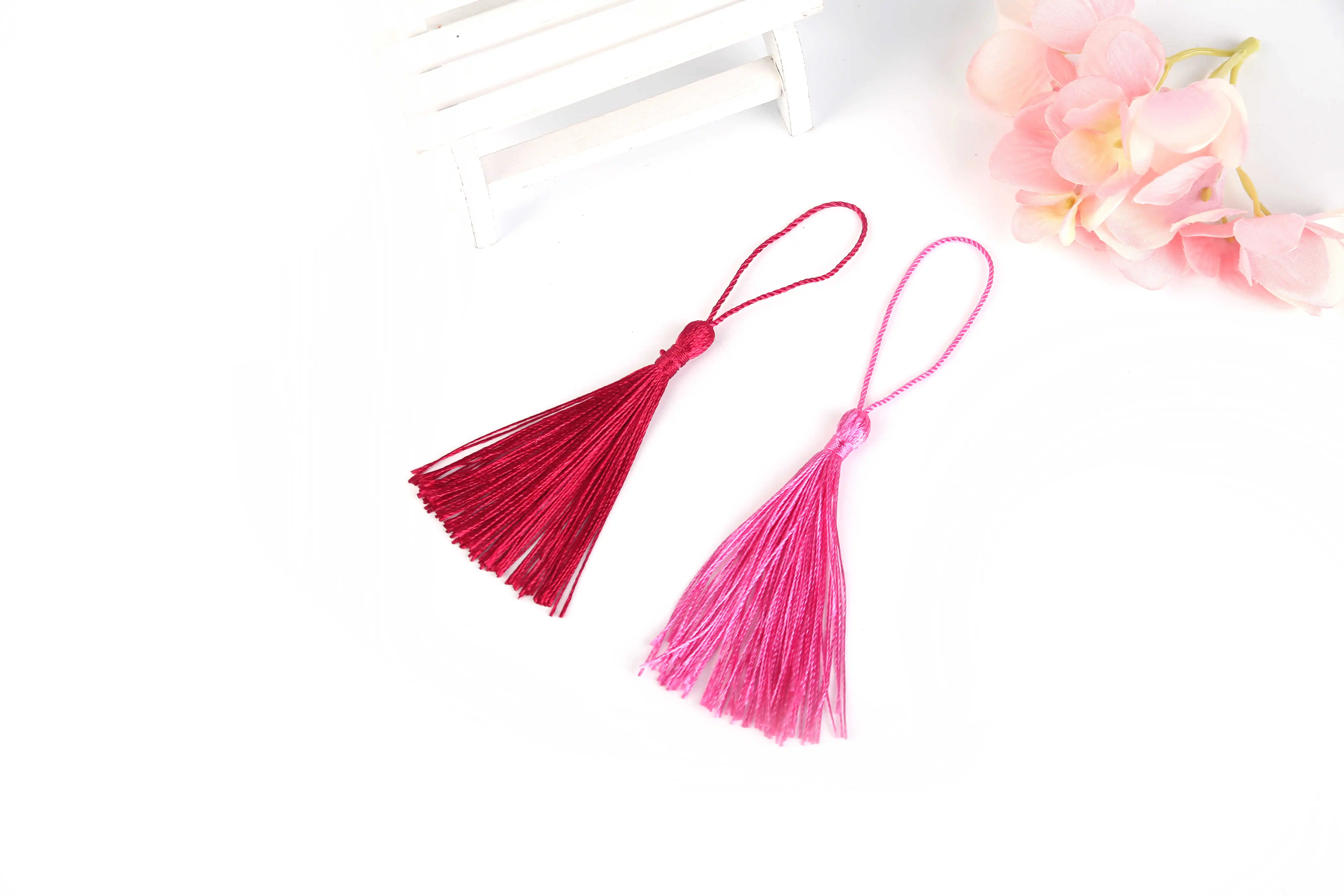 Retro Chinese Style 7cm Multicolor Headwear Decoration Tassel Fringe For Hair Accessories