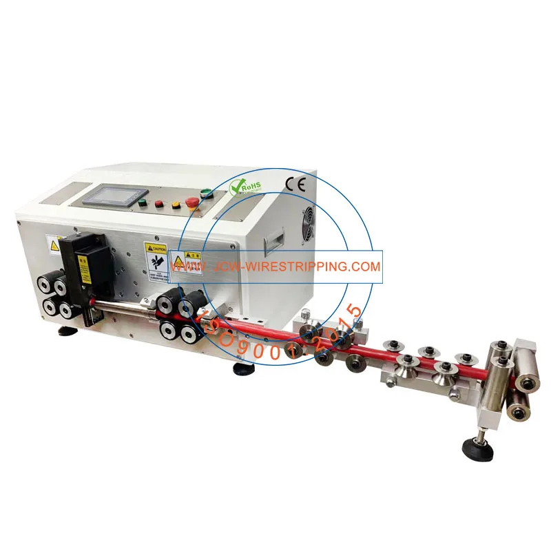 JCW-CS18 Computer wire cutting stripping equipment 70mm copper cable super stripper automatic machine