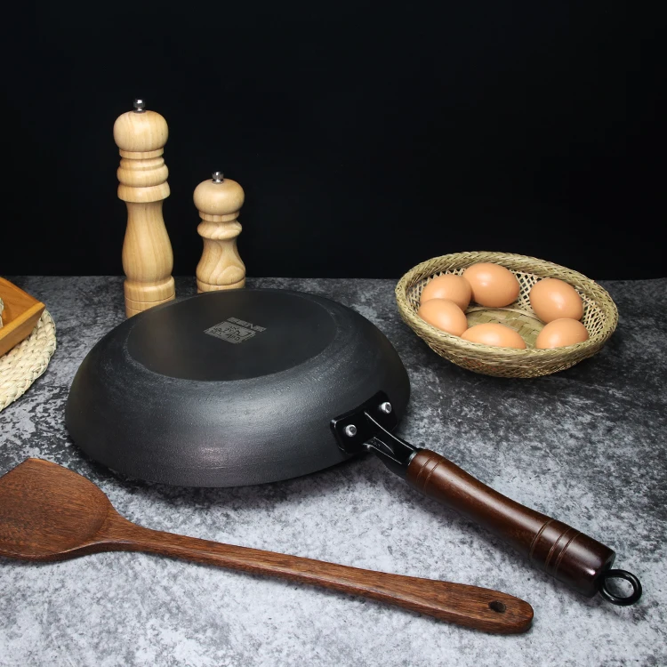 wholesale Physical non stick cookware set iron skillet fry pans