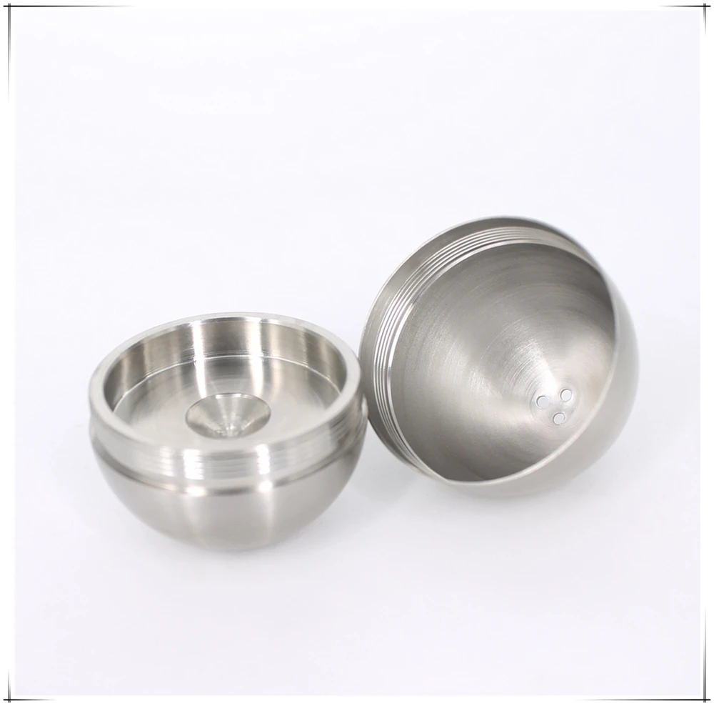 mini salt and pepper shakers set with stainless steel 304 egg shape