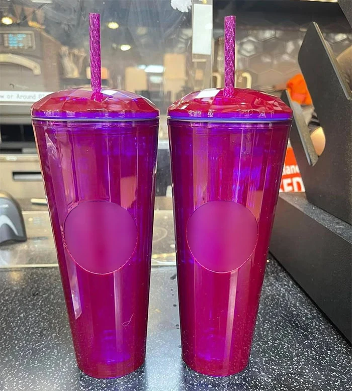 2022 New 24oz Blush Pink Summer Cold Star Kaleidoscope Cup Double Wall Lridescent Dome plastic stud ded tumbler Cup With Straw