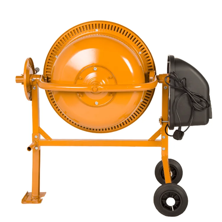 Long warranty cement mixer machines mobile concrete mixer 70L home use cement concrete mixer