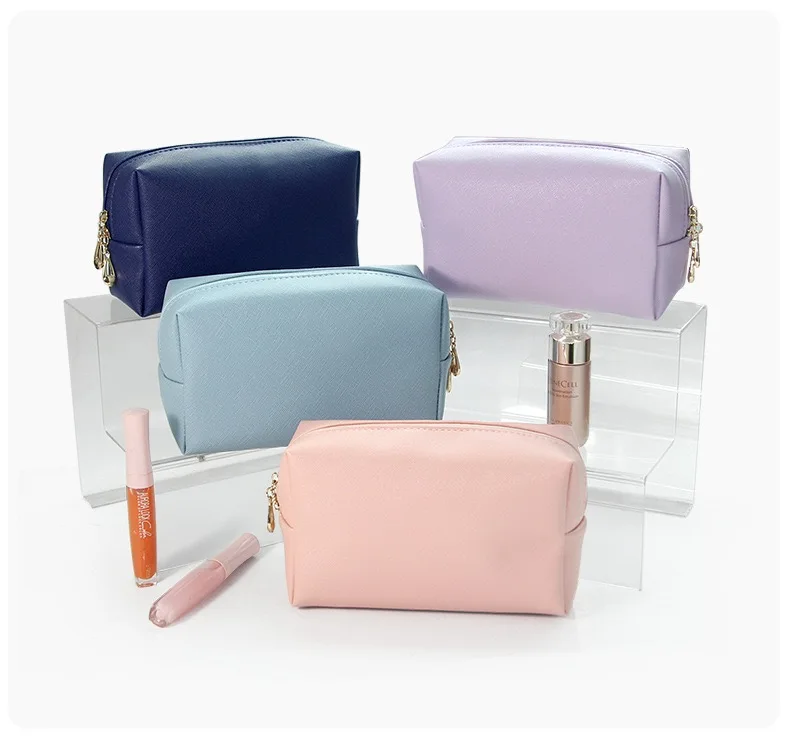 wholesale Best seller PU portable travel cosmetic makeup bag waterproof lovely customize cosmetic bags for women
