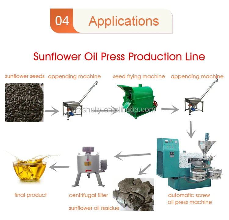 Commercial oil press machine screw oil press oil presser for sale