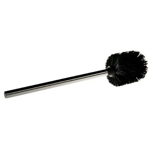 3 x Replacement Brush Heads Black Replacement Toilet Brush Plastic Washing Brush