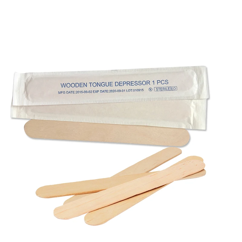 personalized beauty spatula wax spatula stick wooden tongue depressor