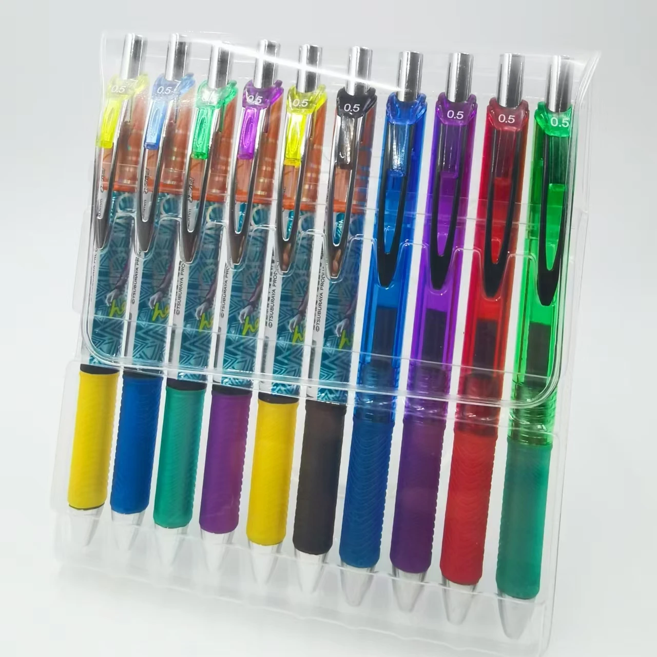 Wholesale High Quality Multi-Color Available Push Type Ball Point Pen Set