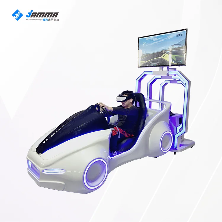 New Products Cool VR Racing Car Virtual Reality Driving Simulators Car Racing