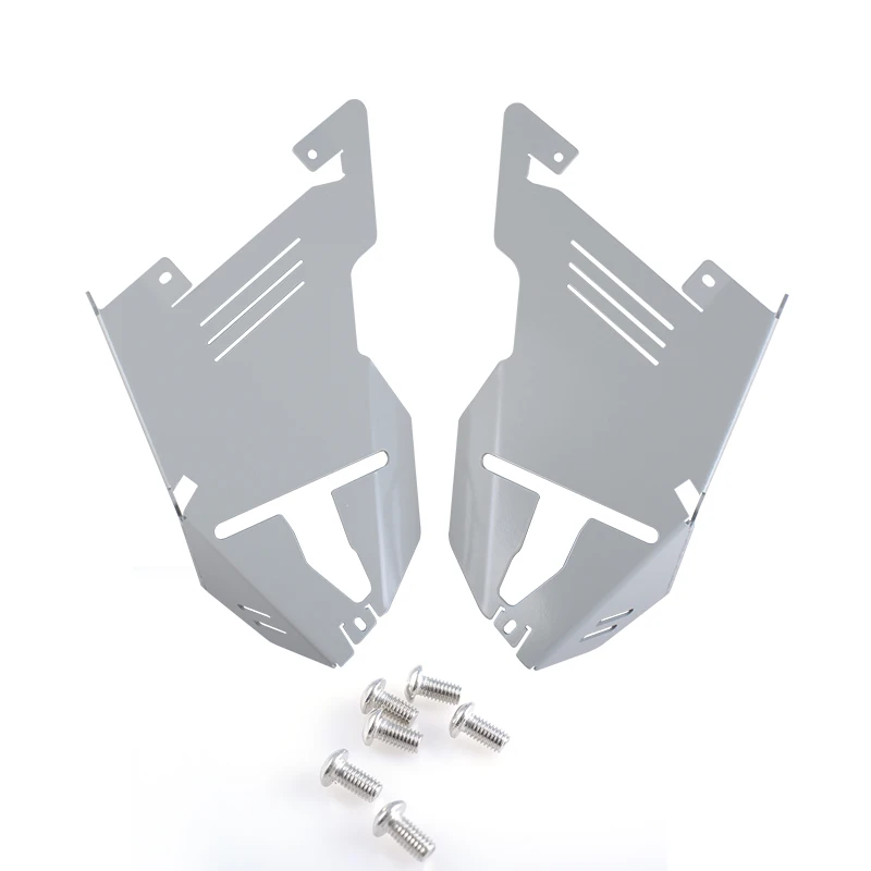 chrome Aluminum Front Splash Guard Protectors for Can-Am Ryker All Models