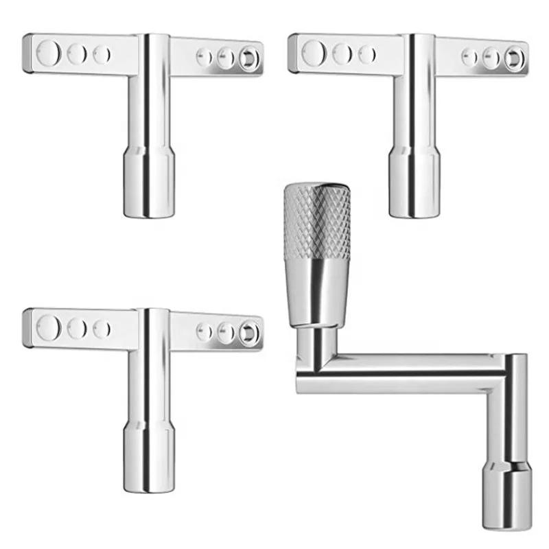 Z-shaped T-shaped metal high-speed rotation speed unloading custom drum key hardware