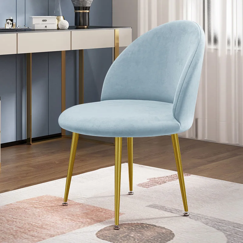 Chair Manufacturing Companies mid century modern Metal leg dining chair Velvet living room chairs