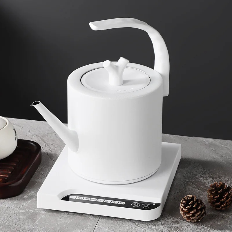 Myriver Custom Stainless Steel Coffee & Tea Sets Heater Adjustable Temperature Controller Teapot Water Coffee & Tea Sets