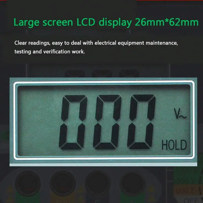 Megohmmeter 0-2000 Ohm Real Digital Earth Tester Digital Earth Ground Resistance Tester Meter 0.01 Ohm Resolution  1Pcs