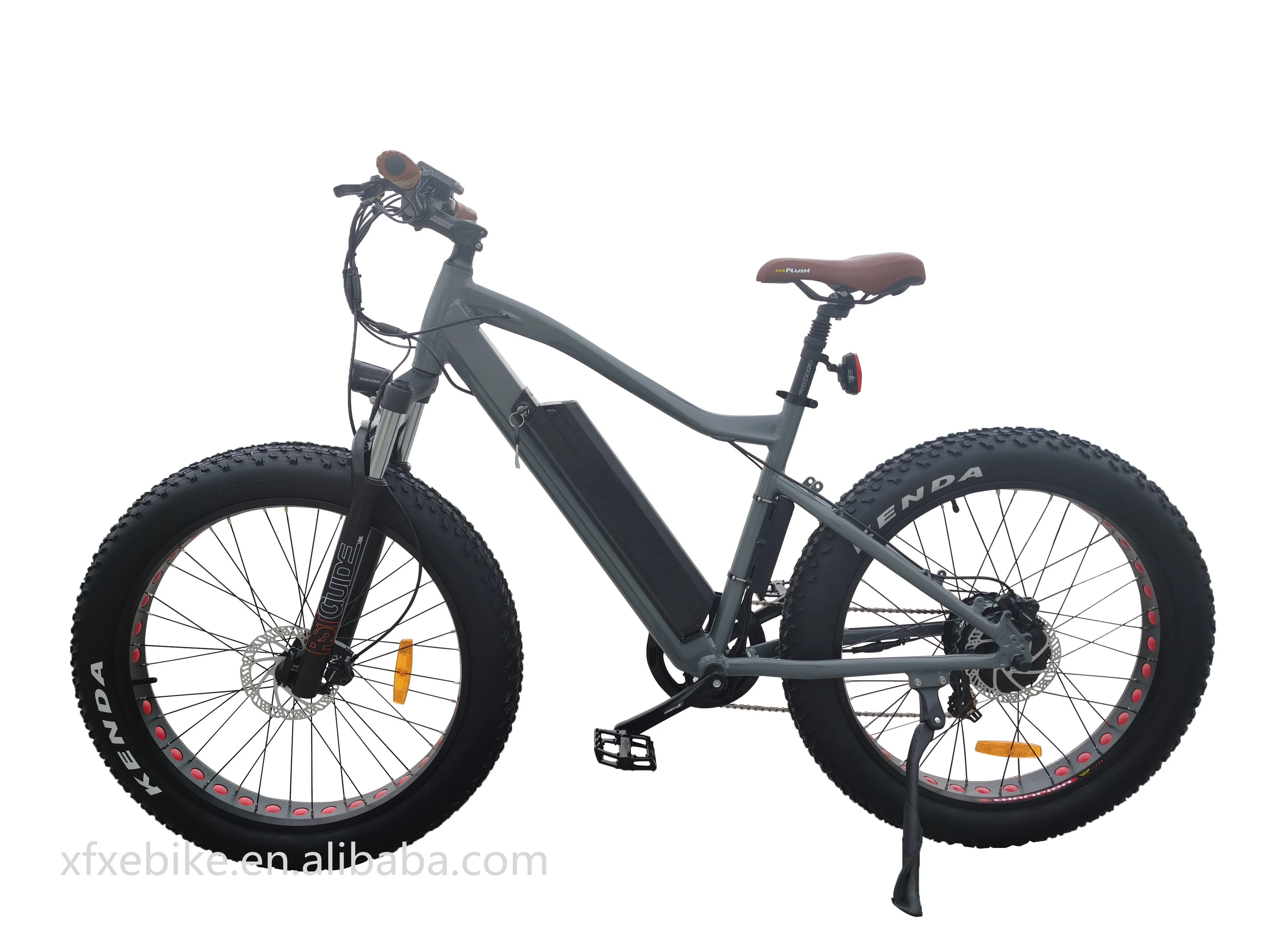 Powerful 26 Inch Electric Fat Bike 48V 14.5AH Electric Mountain Bike 750W Fat Tire Electric Bike For Hunting