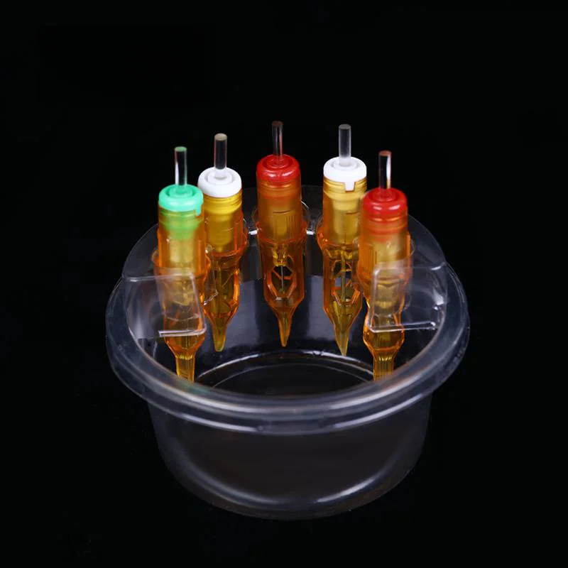20Pcs Professional New Arrival Tattoo Ink Cartridge Cup Holder Used To Hold Tattooe Ink Cleaning For Tattoo Supplied