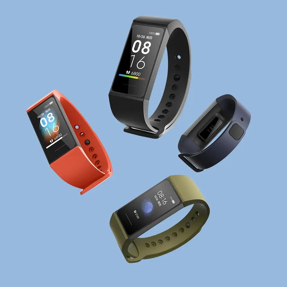  Новинка 2020 оригинальный фитнес-трекер XIAOMI Redmi Band смарт-браслет монитор сна подсчет шагов для всех мобильных