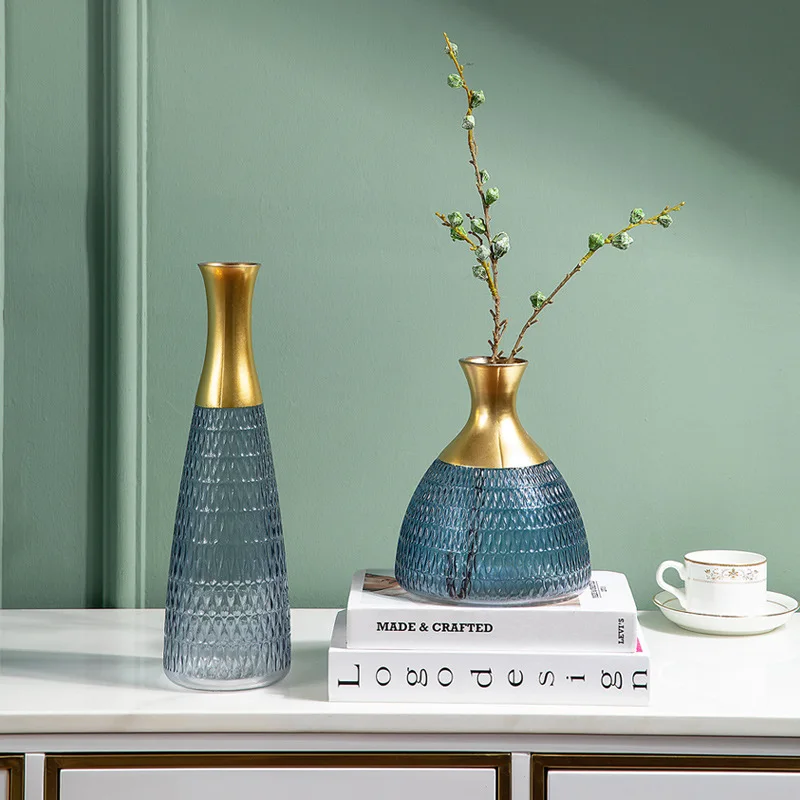 Newest Design Decorative Flower Glass Vase For Flowers