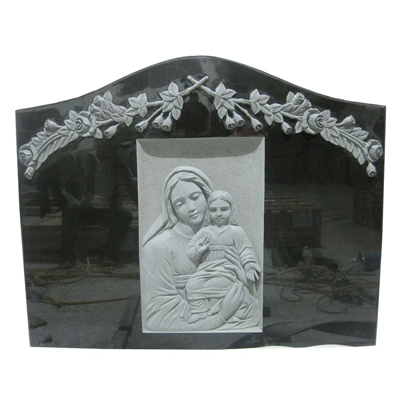HZX headstones for graves Tombstone and Monument Cemetery Wholesalers Granite Graves For Sale headstones Black Granite