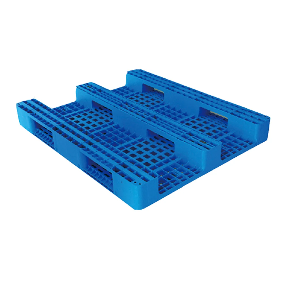 Customized Reusable Wholesale Warehouse Usage Large Heavy Duty blue plastic pallets for sale