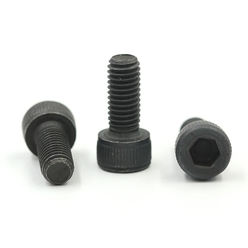 10.9 Grade Grade 12.9 DIN912 Torx M2 M3 M4 M5 Cylindrical Black Small Allen Flat Inner Hexagon Cup Head Socket Screw