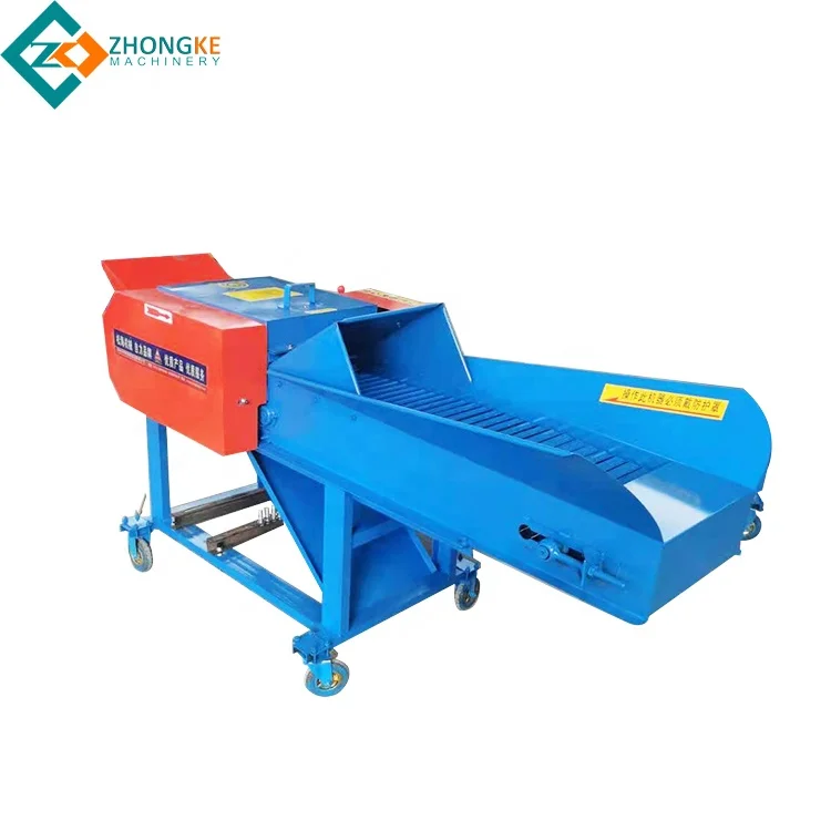 Honda engine agricultural use 6 blade chaff cutter chopper for cutting animal feed