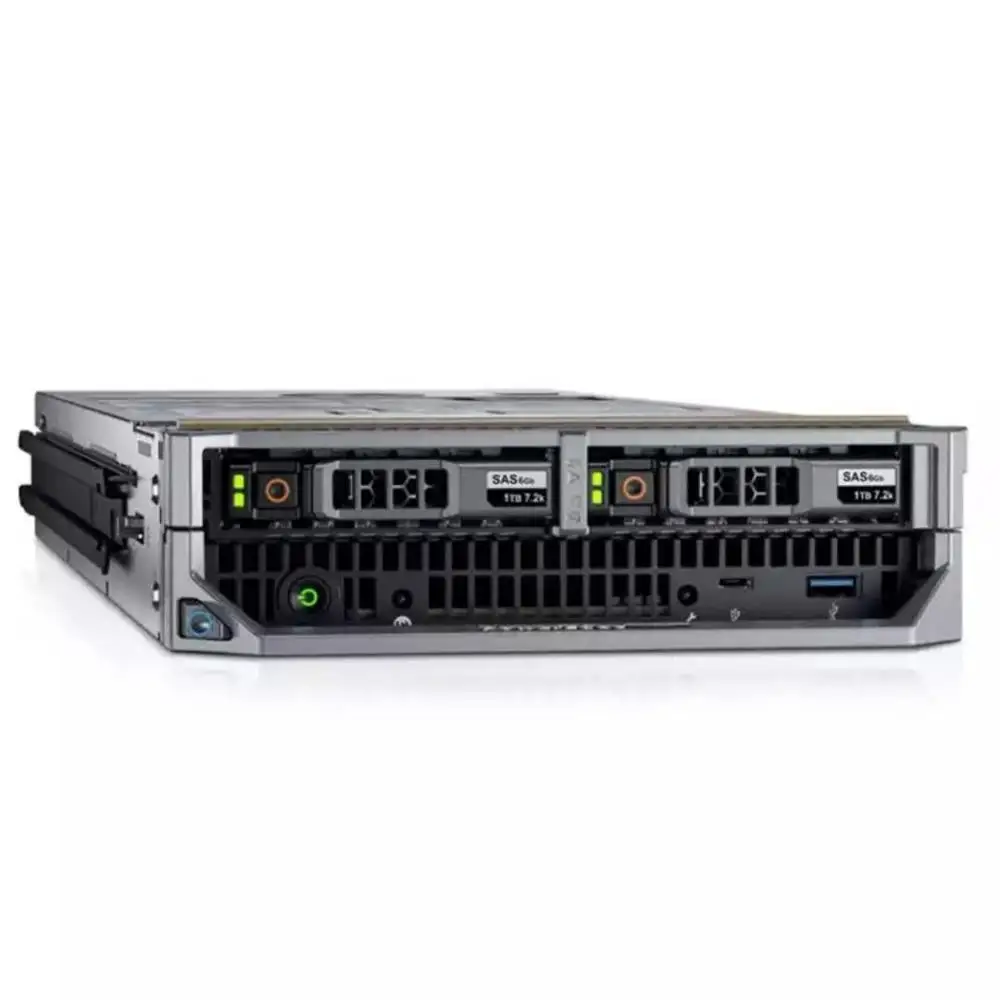 Dell Server Used PowerEdge M640 Database Density Modular Server Half-Height Blade Used Server