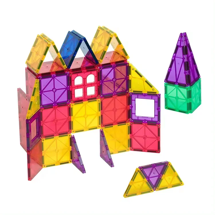 Balin 2024 Hot Selling Light Large Magnetic Tiles Building Blocks for Kids