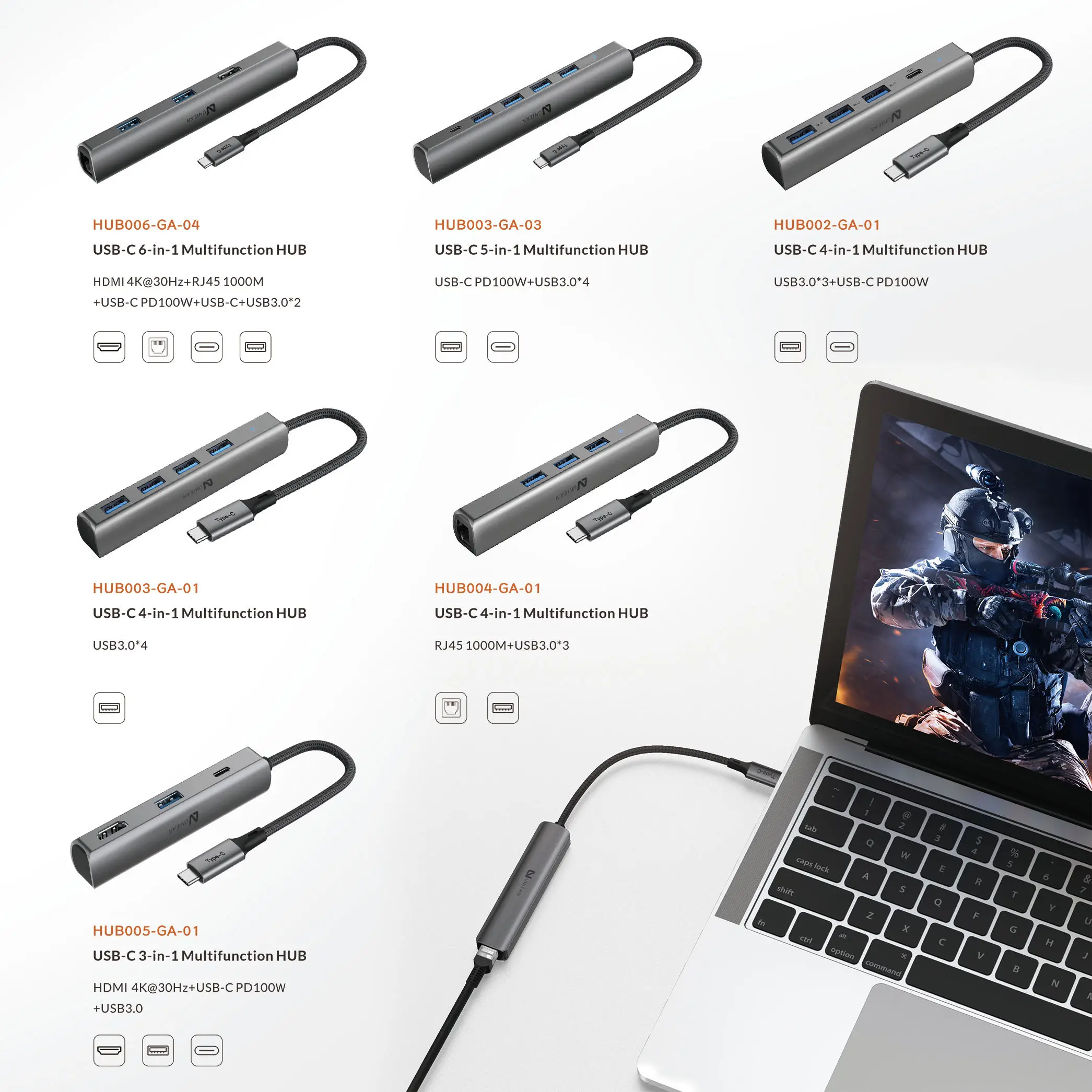 Usb-концентратор с 4 портами